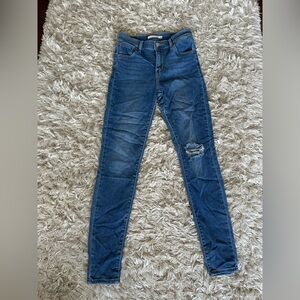 Levi’s 720 High Rise Super Skinny Stretchy Jeans
